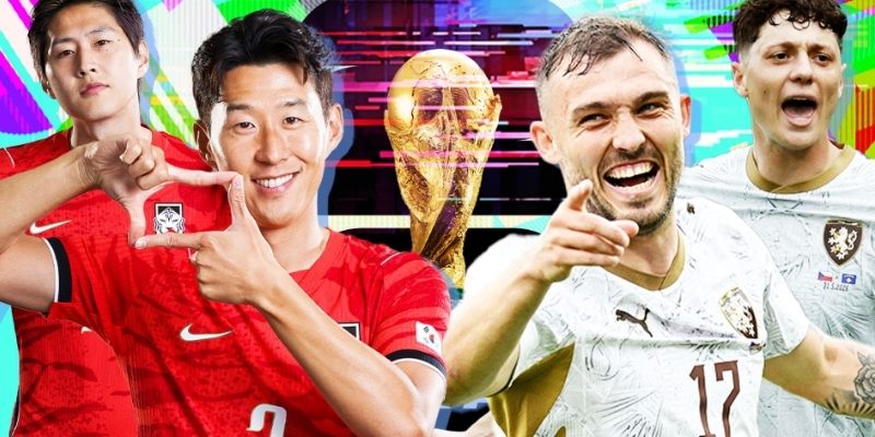 Hàn Quốc vs Cộng hòa Séc đều muốn có 3 điểm Hàn Quốc vs Cộng hòa Séc đều muốn có 3 điểm