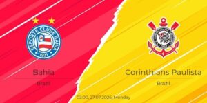 Soi kèo Bahia vs Corinthians, 02h00 ngày 27/07 – VĐQG Brazil