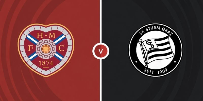Soi kèo Hearts vs Sturm Graz, 01h45 ngày 29/7 – Vòng loại C1