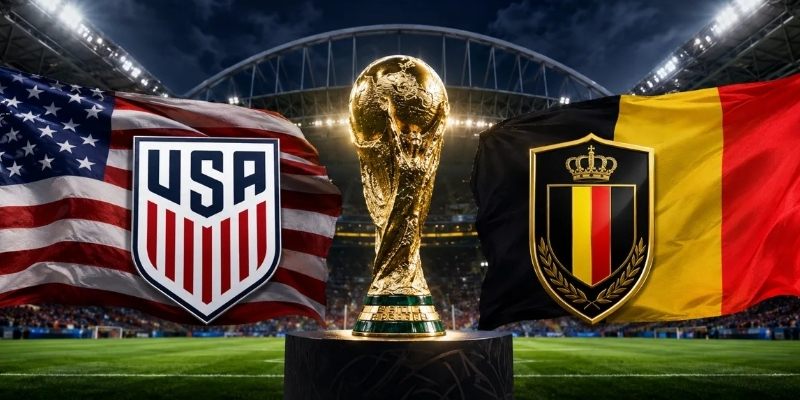 Soi kèo Mỹ vs Bỉ, 7h ngày 7/7 – Giải World Cup 2026