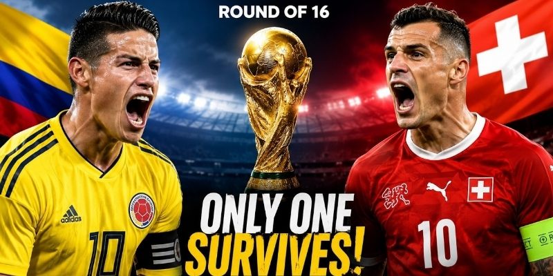 Thụy Sĩ vs Colombia không e ngại đối thủ Thụy Sĩ vs Colombia không e ngại đối thủ